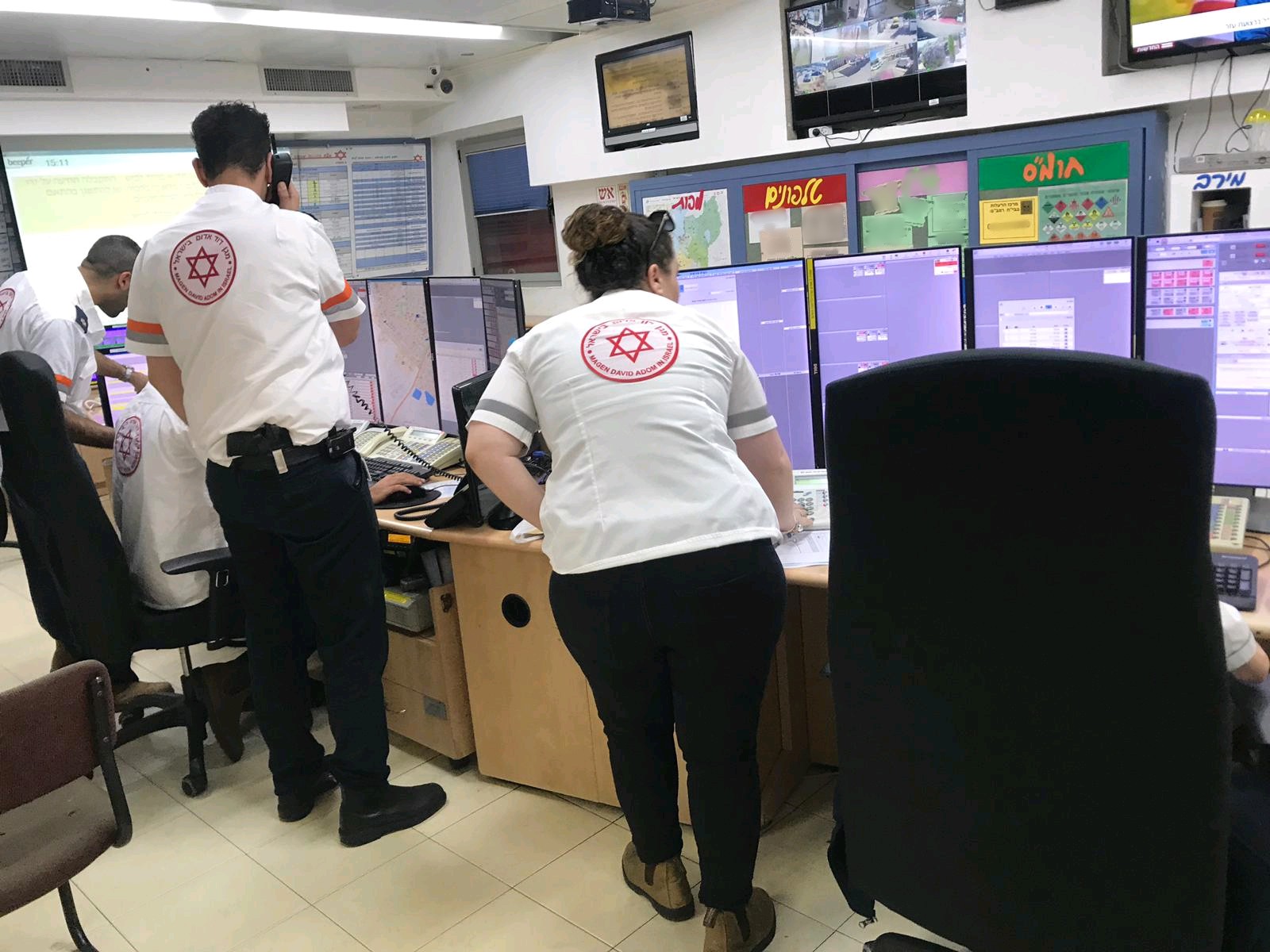 כוחות מד"א בכוננות מוגברת