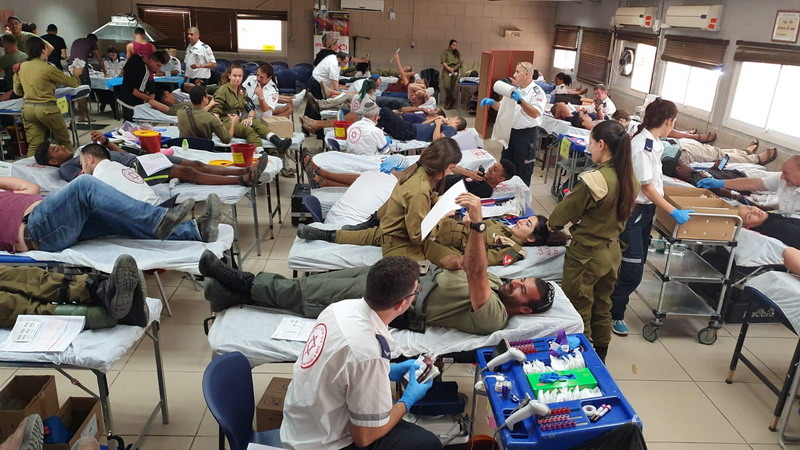 נשבר בגדול השיא הישראלי: 1,547 מנות דם בהתרמה אחת