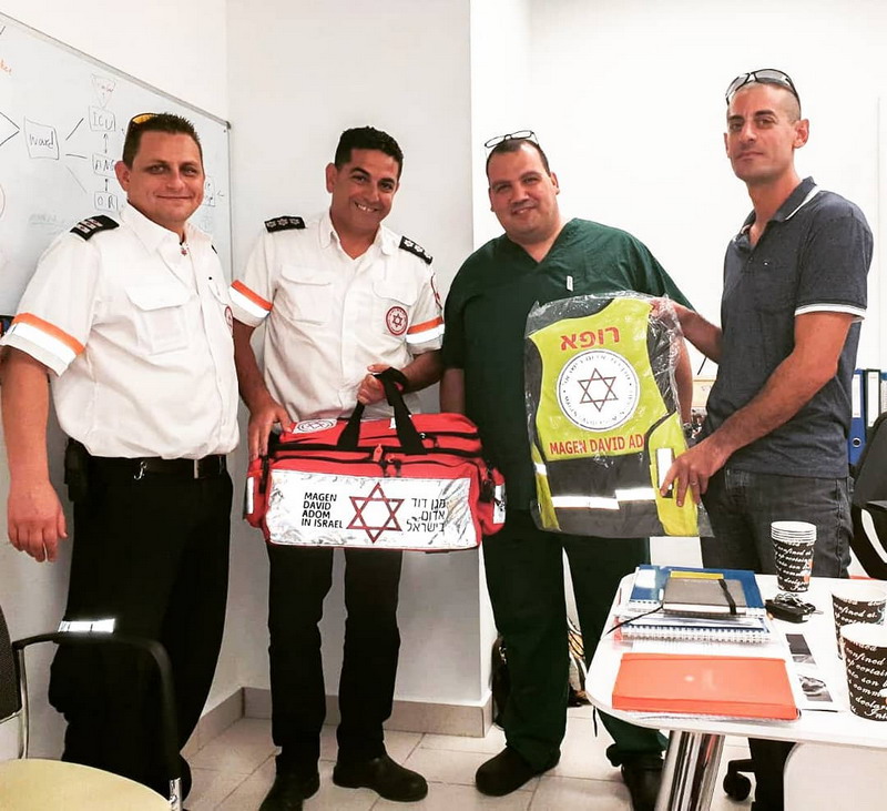 הרופא הבכיר הצטרף לכונני מד"א באשדוד