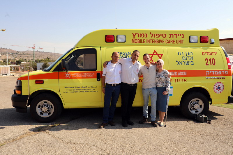 ניידת טיפול נמרץ לזכרו של עמיעד ישראל איש-רן