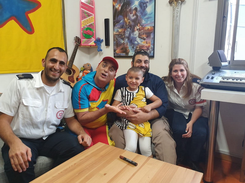 ציון בת ה-4 הגשימה משאלה ונפגשה עם יובל המבולבל