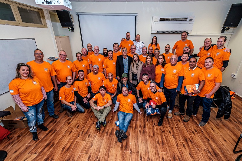 חברי יחידת החילוץ סיימו קורס נאמני חיים של מד"א