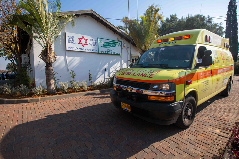 נקודת הזנקה חדשה של מד"א נחנכה סמוך למושב עין ורד