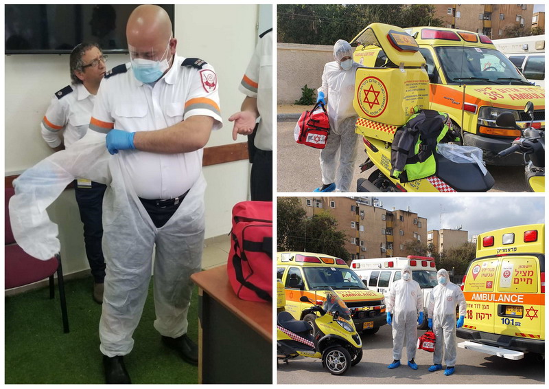 נמשכים המאמצים למניעת התפשטות הקורונה בישראל: