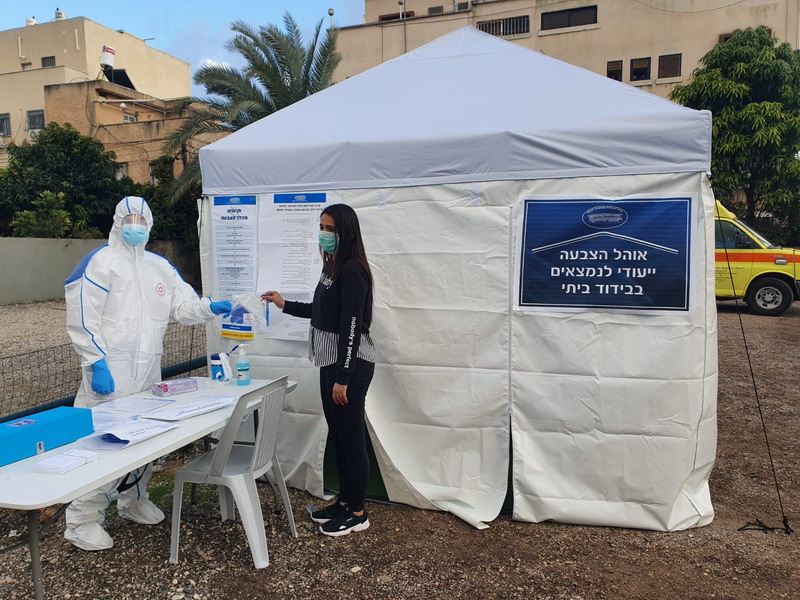 תודרכו צוותי מד"א שיאיישו מחר את הקלפיות הייעודיות לאנשים הנמצאים בבידוד