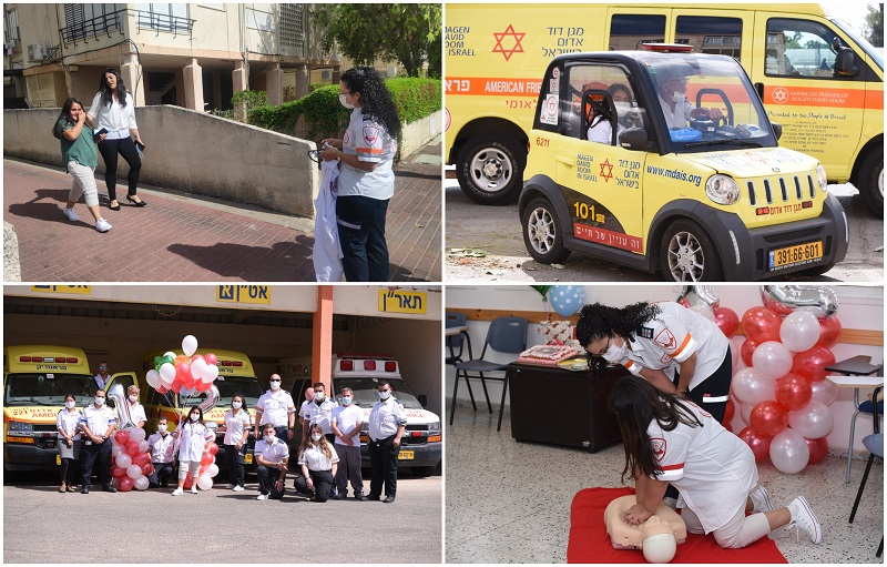 מתנת בת המצווה - יום בחיי מד"א