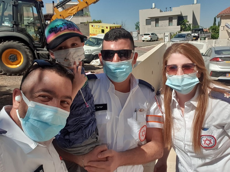 יום חלום לעומרי בן ה-4 - בזכות אמבולנס המשאלות של מד"א:
