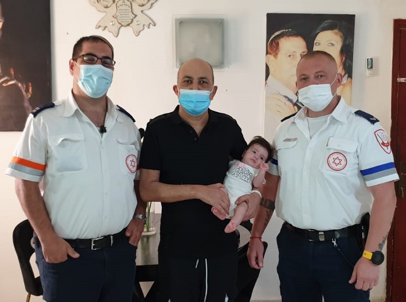 התלונן על כאבים בחזה, לקה בדום לב וניצל בזכות צוות מד"א