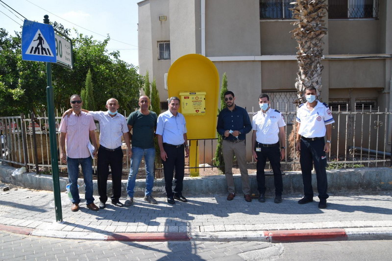 בשיתוף המועצה המקומית אכסאל ומגן דוד אדום