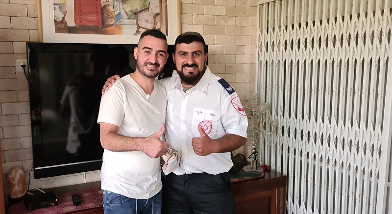 "זה שאתה עומד מולי זה פשוט נס" 