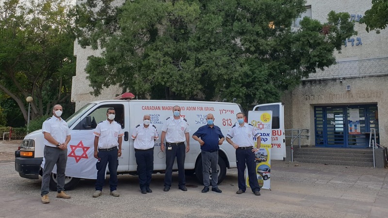 אמבולנס קהילתי ראשון של מד"א נחנך בגדרה