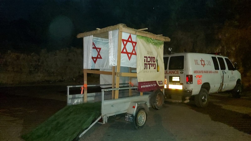 מצווה על גלגלים: