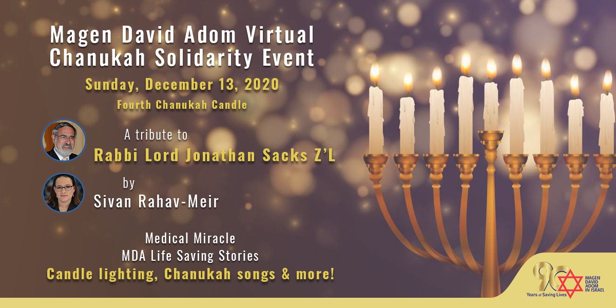 MDA Hosts Solidarity Evening in Honor of Hanukkah