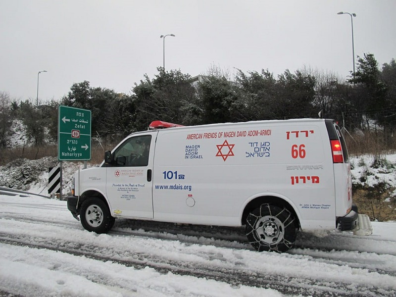 מדריך מגן דוד אדום להתנהגות לקראת ובמהלך המערכת החורפית