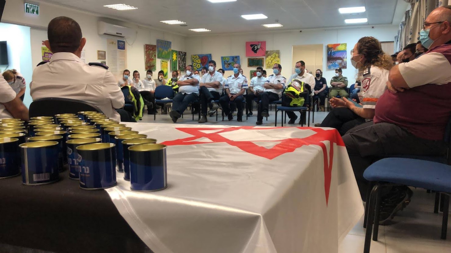 MDA Provides Psychological Support to Meron Response Teams