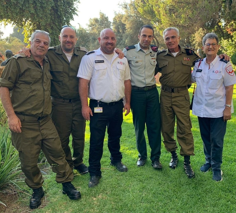 תעודת הצטיינות לגדוד שירותי הדם 269