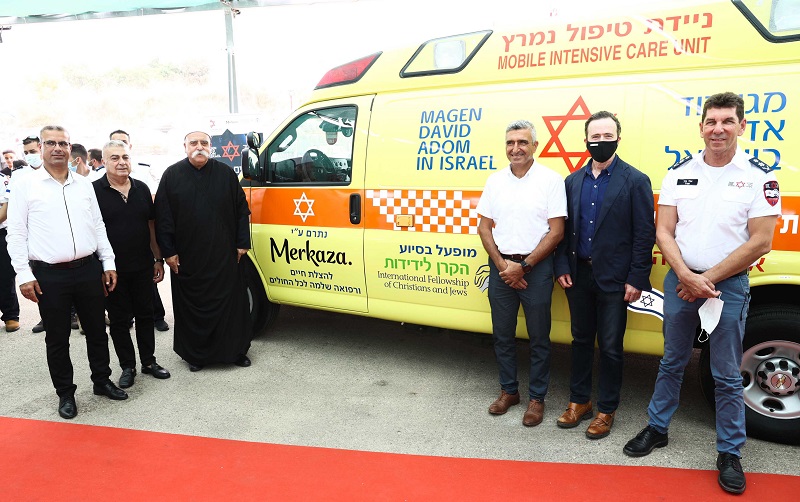 The first Magen David Adom intensive care unit to serve the in the Druze communities in the Galilee