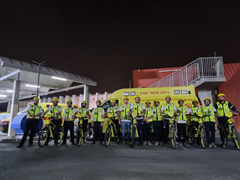 כוחות מד"א ערוכים לאבטח רפואית את אירוע רכיבת האופניים 'סובב כנרת'
