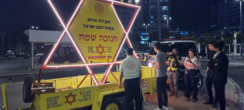 חנוכייה על גלגלים: