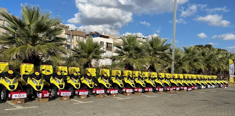 מצילים חיים על גלגלים: 