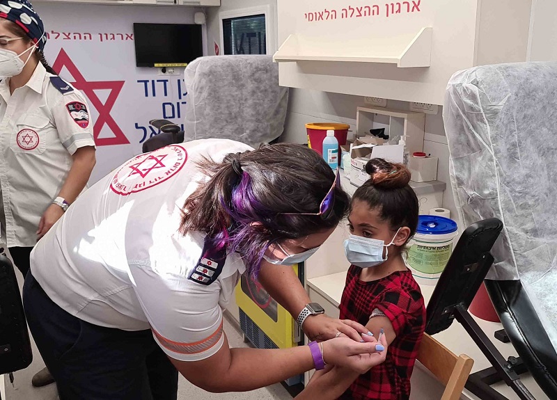 מגן דוד אדום יחל לחסן לנגיף הקורונה בקניונים ברחבי הארץ