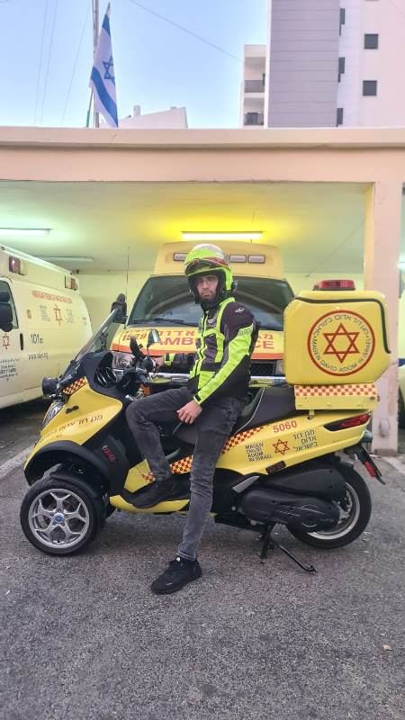 Brand new Medi-cycle saves a life!
