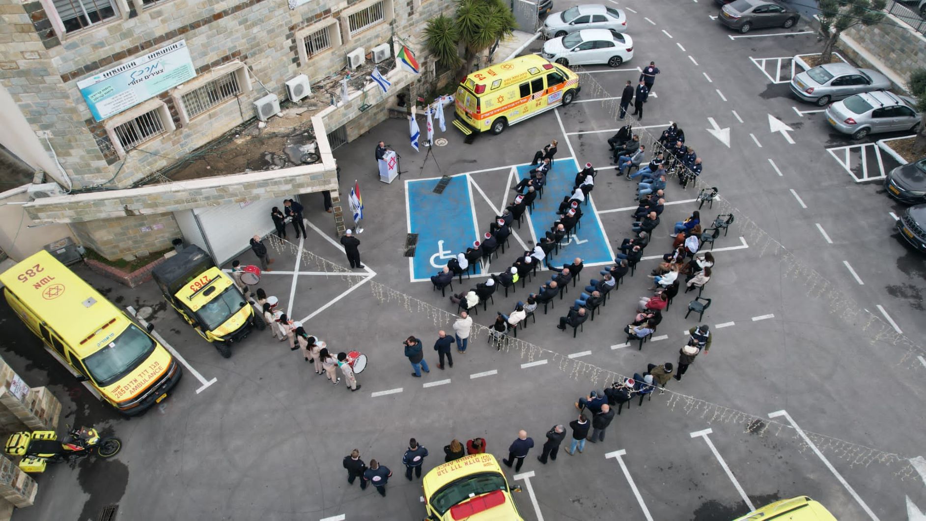 MDA Dedicates MICU in Druze Town