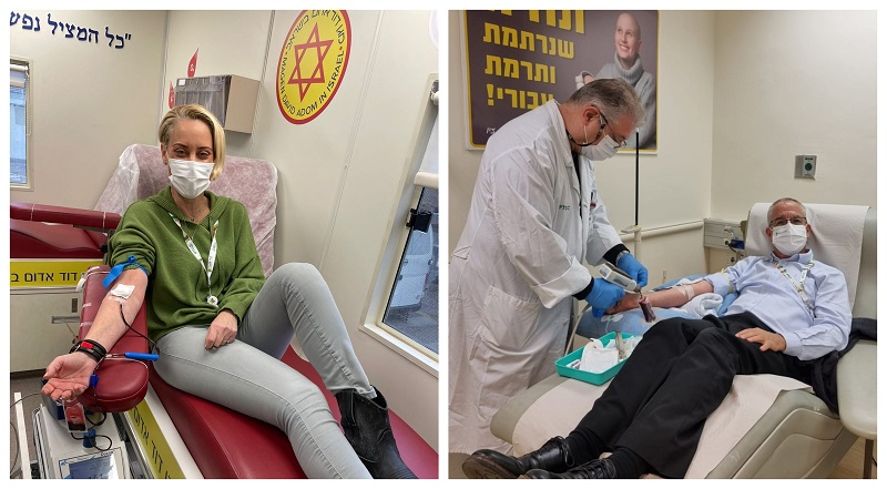 בתי החולים בלינסון והשרון התגייסו: