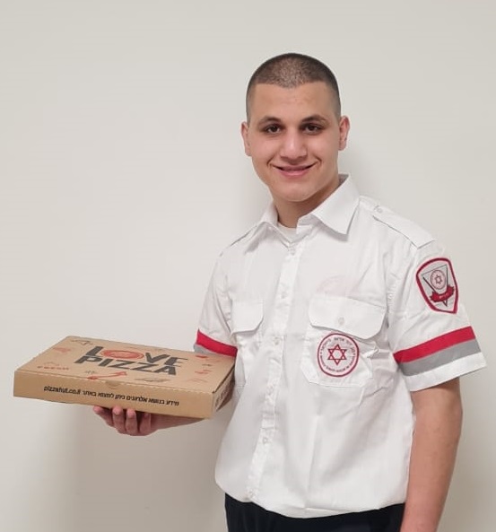 פיצה עם תוספת הצלת חיים