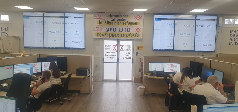 מד"א למען הפליטים מאוקראינה:
