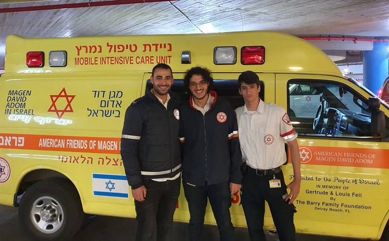 בזכות מתנדב מגן דוד אדום בן 15 - חיי נהג אוטובוס ניצלו