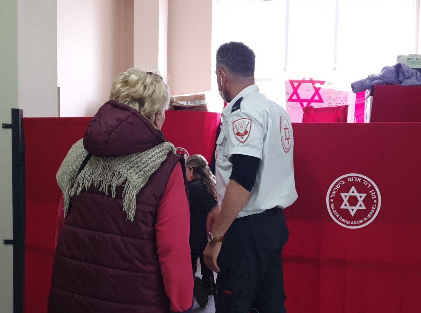 MDA Saving Lives in Ukraine Refugee Camp