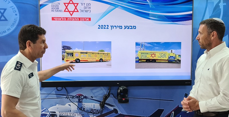 השר לשירותי דת במוקד הלאומי של מגן דוד אדום: