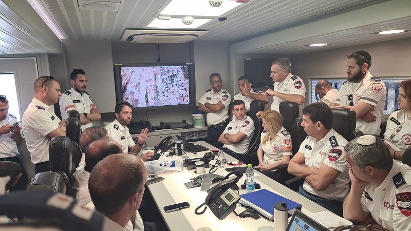 מדריך מד"א לבטיחות בהילולת הרשב"י במירון