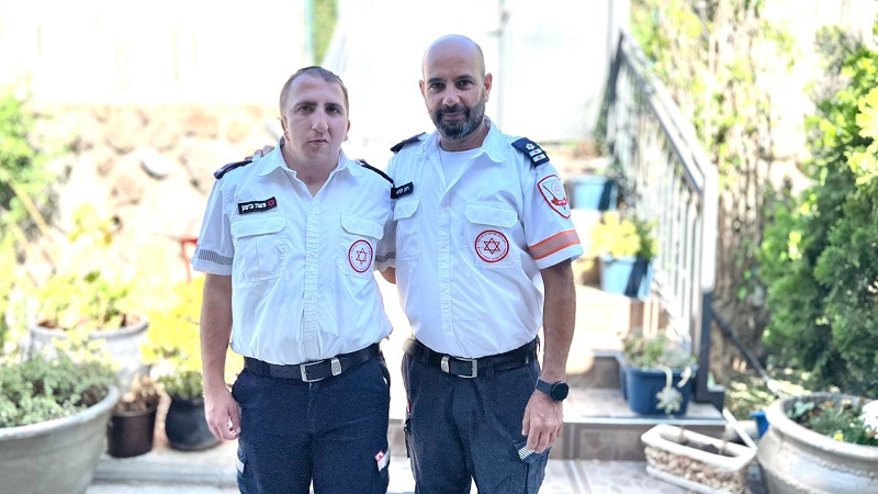 התינוק שניצל בהחייאה גדל להיות חובש ומדריך במד״א