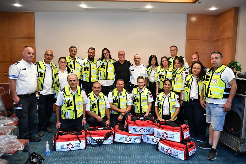 מעבים את המערך הרפואי של מגן דוד אדום באילת