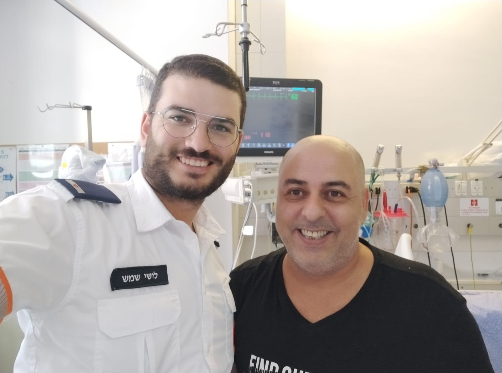 חייו של יוחנן ניצלו בזכות המפעם (דפיברילטור)