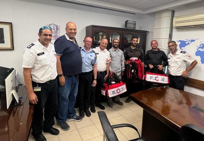 שיתוף פעולה להצלת חיים בין מגן דוד אדום למשטרת ישראל: