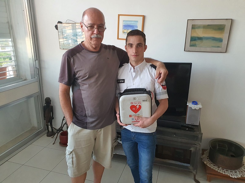 המפגש המרגש בין חובש מד"א למטופל