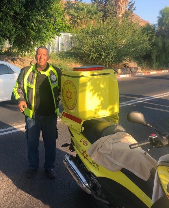 Oldest Medicycle Volunteer Celebrates 80th Birthday