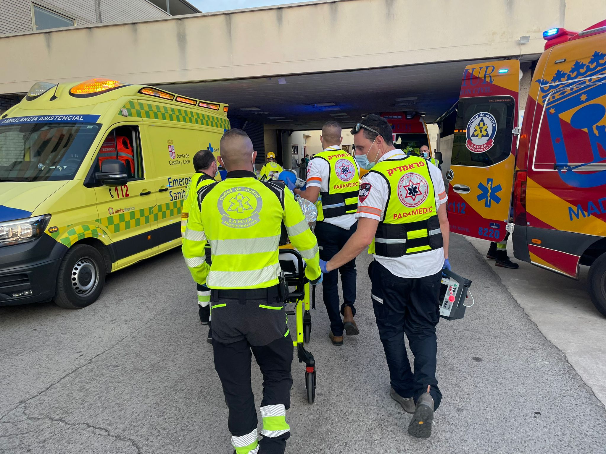 MDA Participates in International Disaster Drill