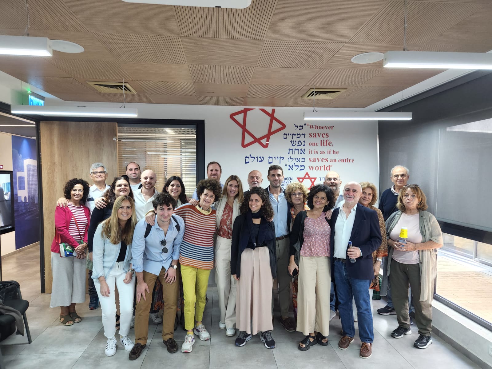 Italian donors visit MDA and leave a lasting legacy