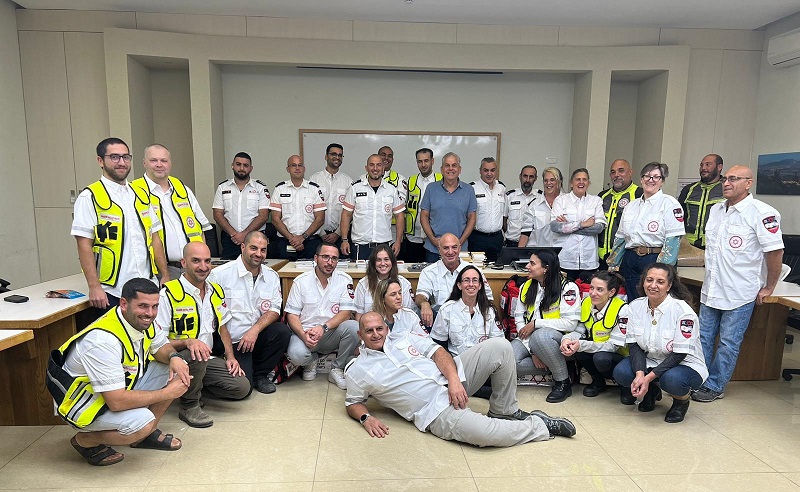 מעבים את המערך הרפואי של מגן דוד אדום בגליל העליון