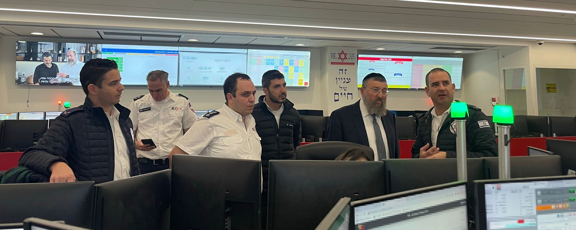 MK Yoav Ben Tzur Visits MDA