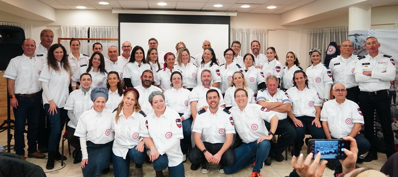 מעבים את המערך הרפואי במרחב ירקון של מגן דוד אדום 