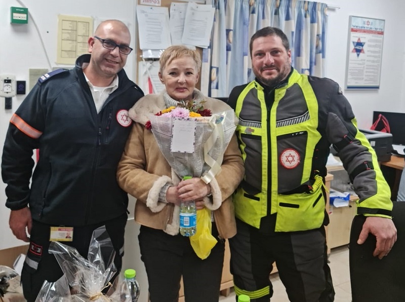 אירינה התמוטטה ברחוב - וניצלה בזכות המפעם (דפיברילטור)