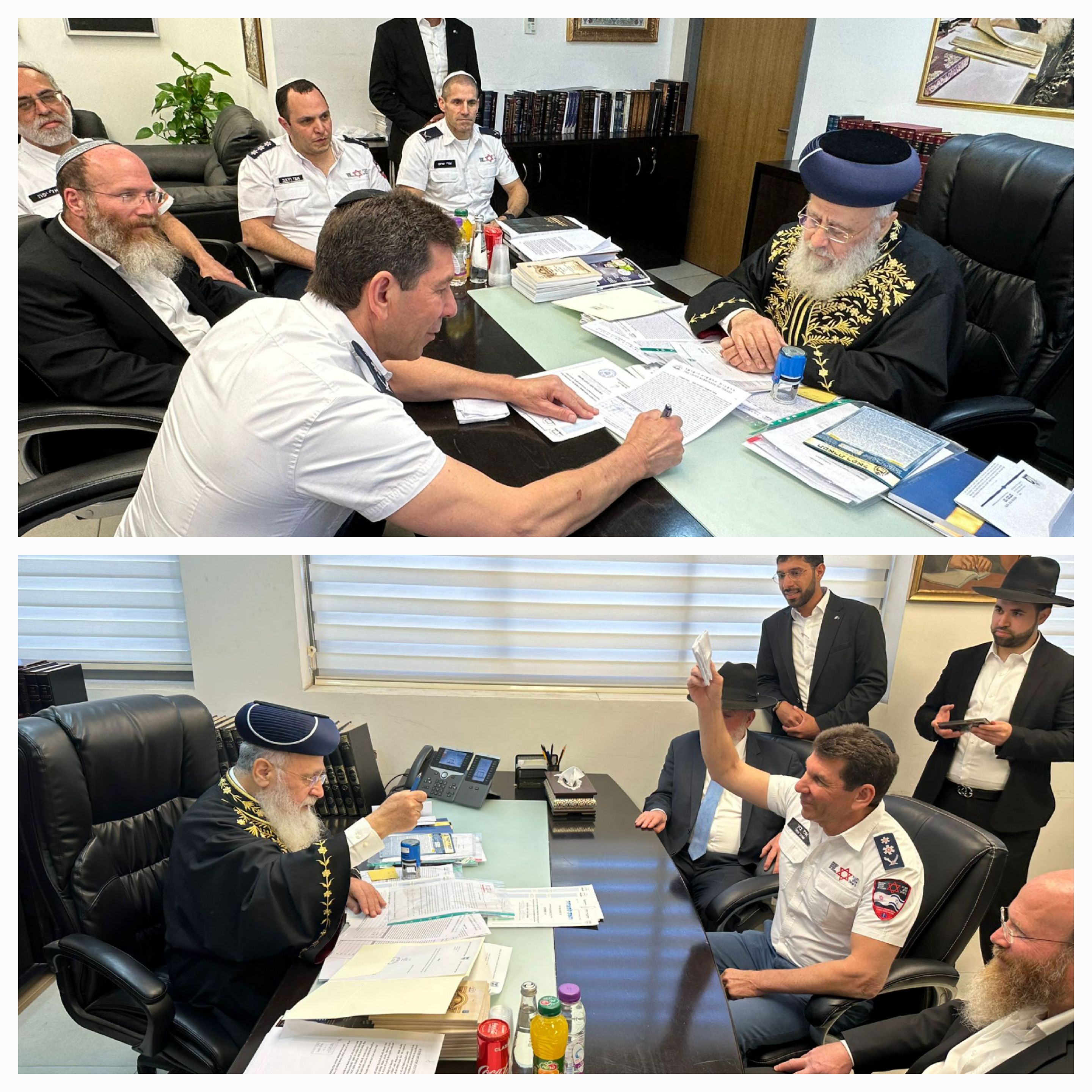 MDA Sells Chametz before Pesach 
