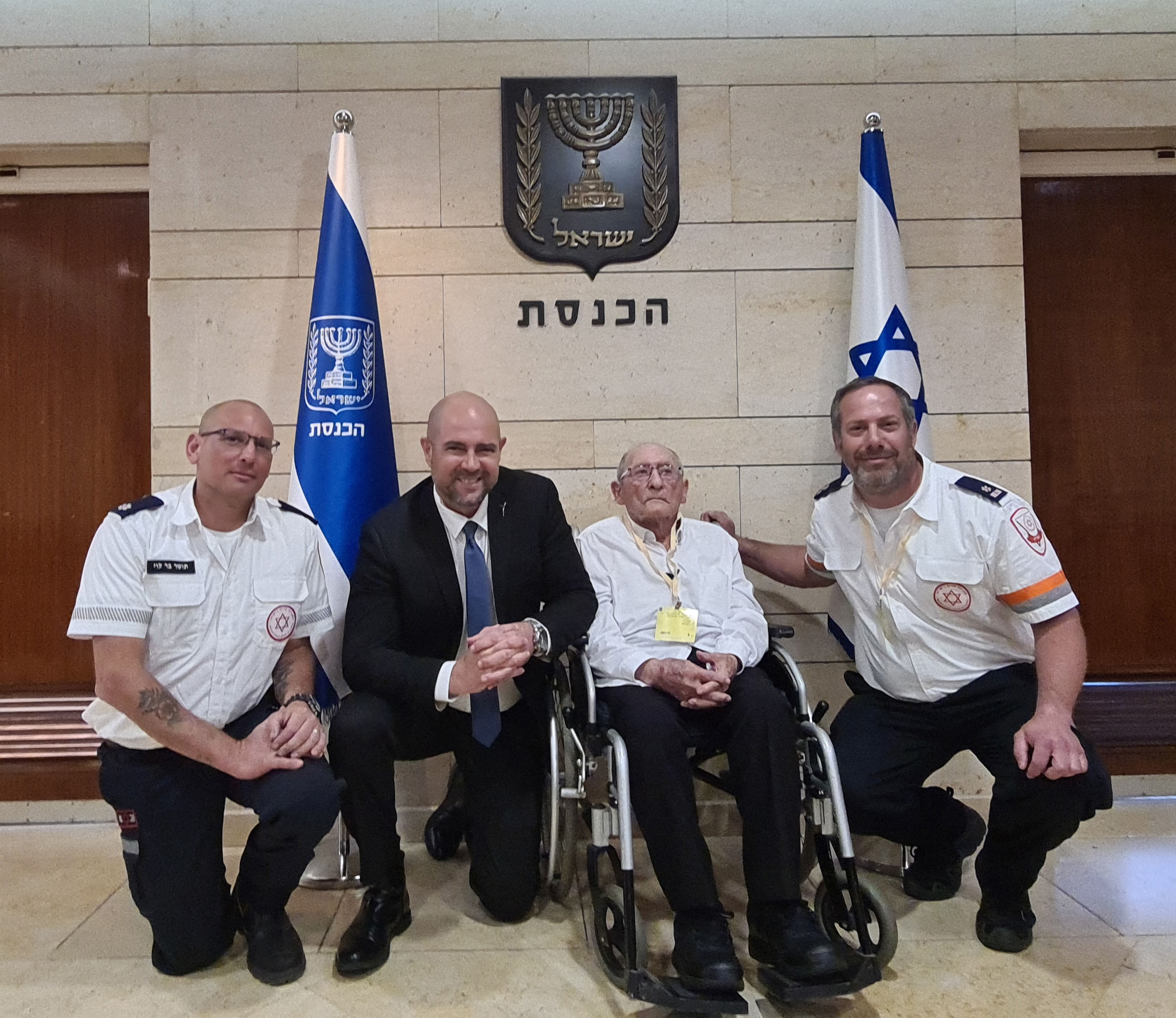 Wish Ambulance Special Mission on Holocaust Remembrance Day