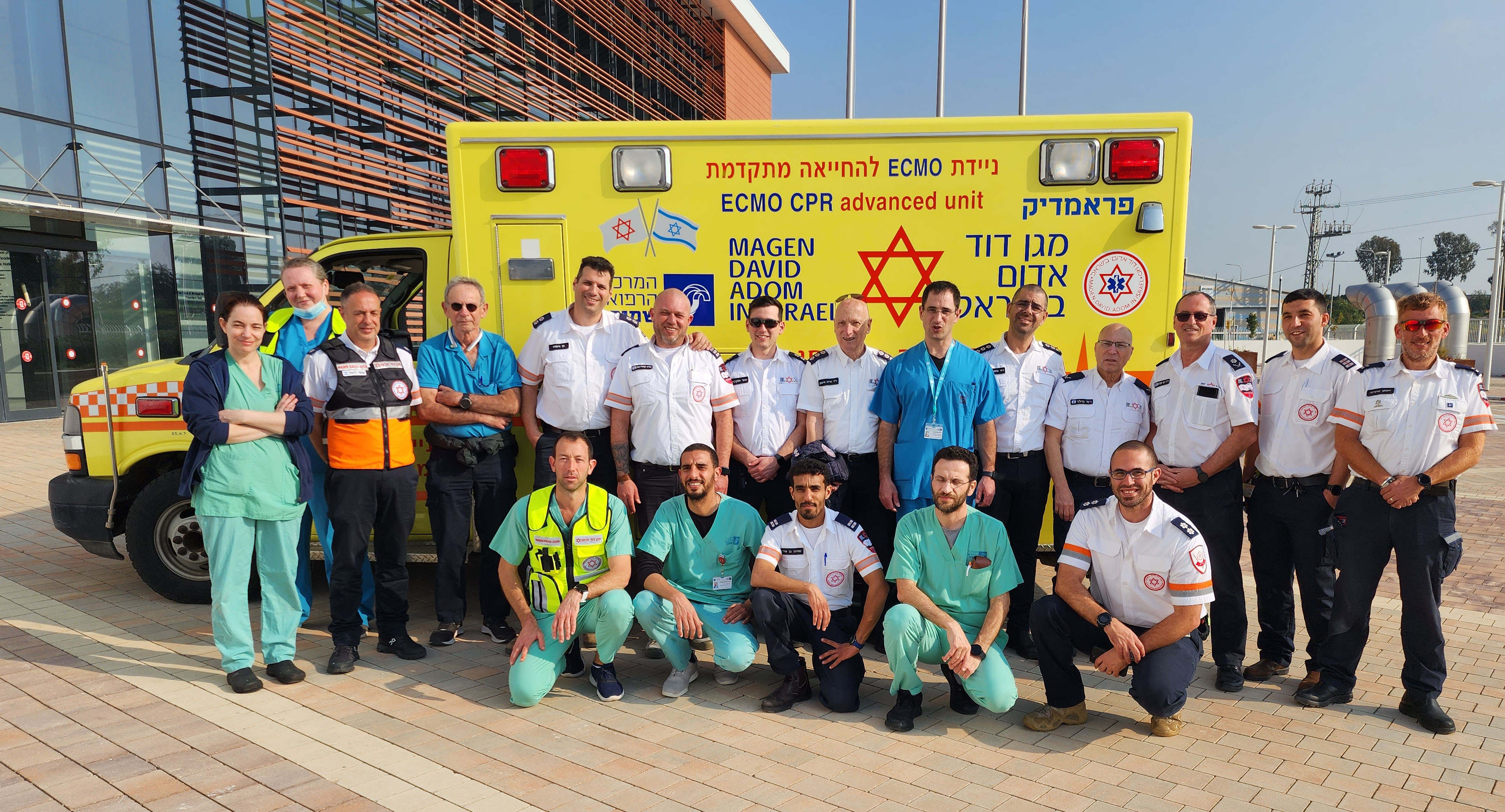 ניידת אקמו ראשונה שמצילה חיים בשטח
