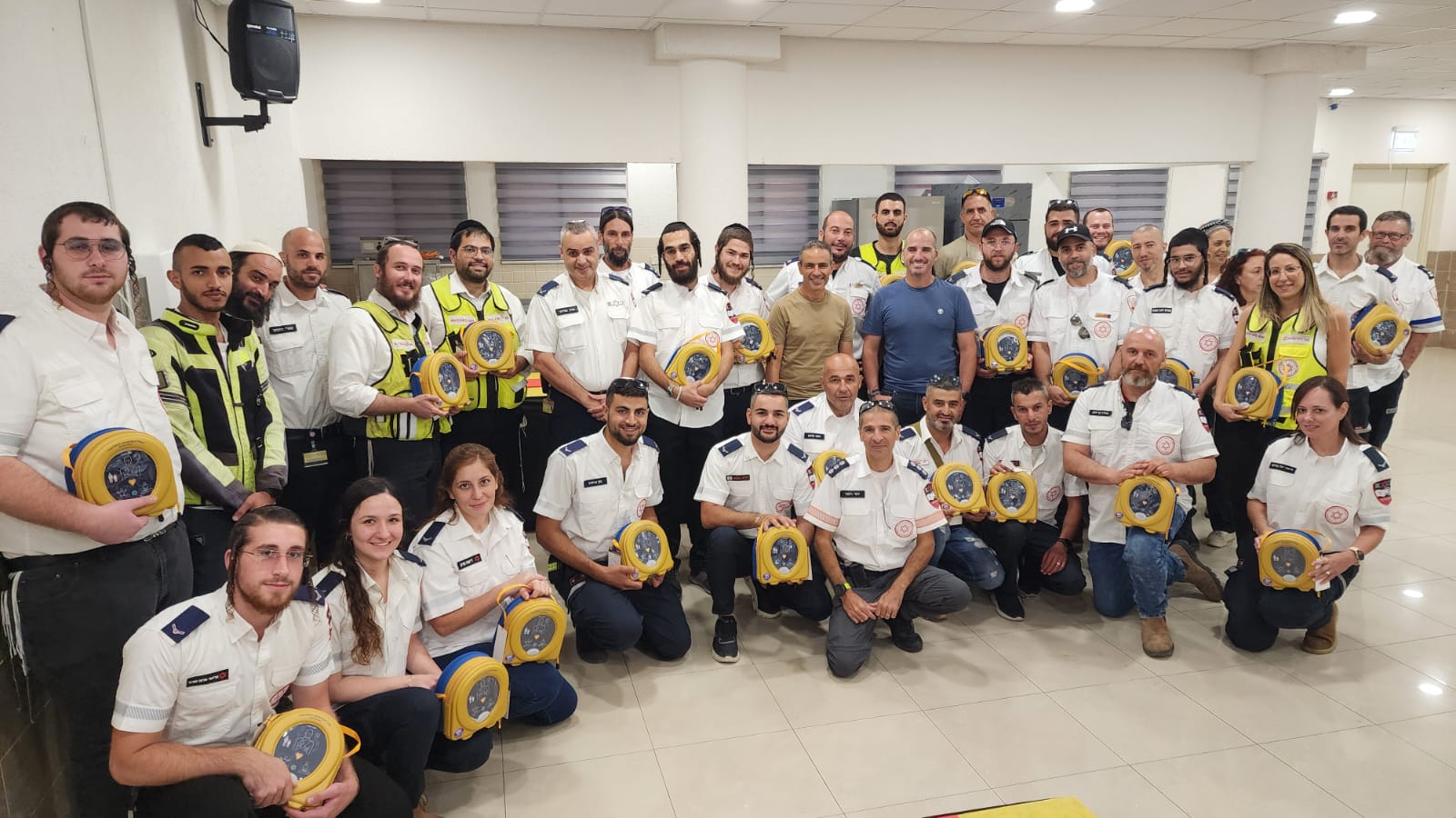 30 דפיברילטורים של מד"א חולקו לכוננים במרחב ירדן